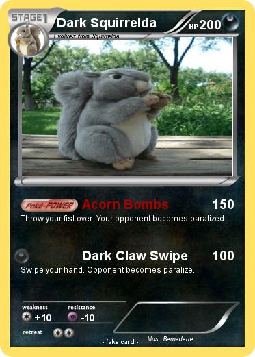 Pokemon Dark Squirrelda