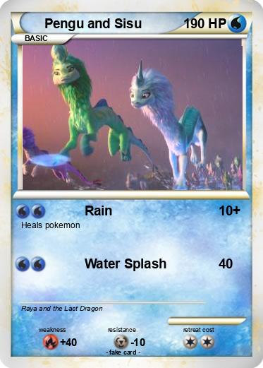 Pokemon Pengu and Sisu