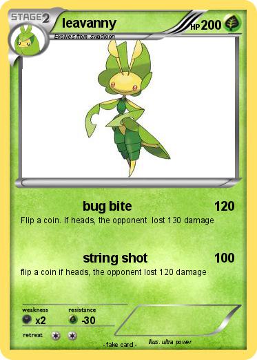Pokemon leavanny