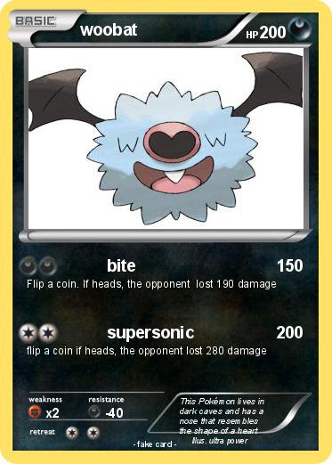 Pokemon woobat