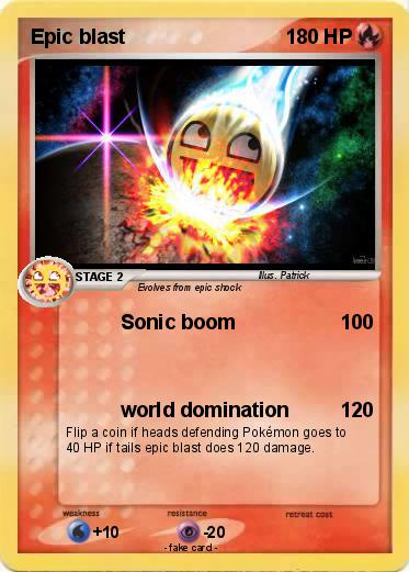 Pokemon Epic blast