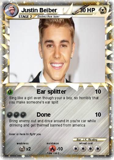 Pokemon Justin Beiber