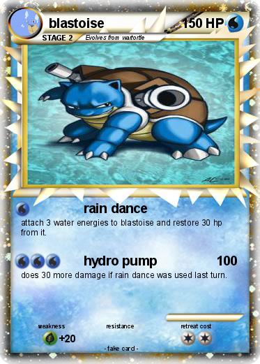 Pokemon blastoise