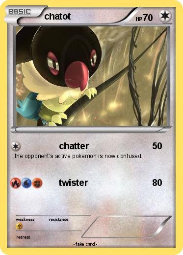 Pokemon chatot