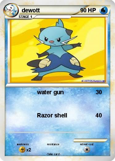 Pokemon dewott