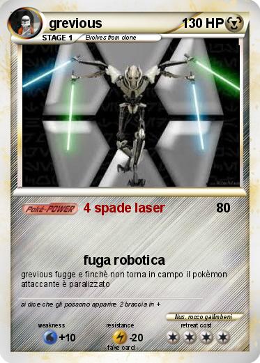 Pokemon grevious