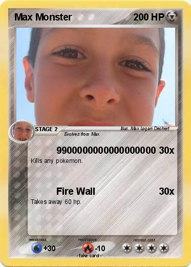 Pokemon Max Monster