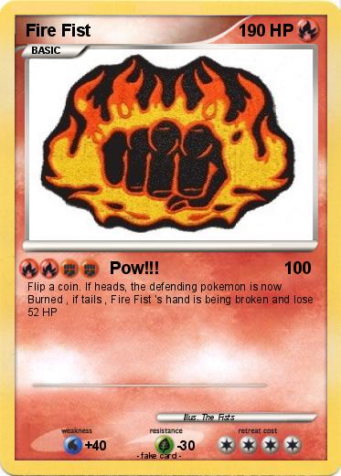 Pokemon Fire Fist