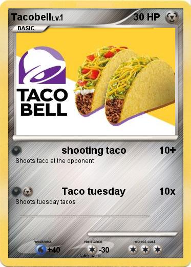 Pokemon Tacobell
