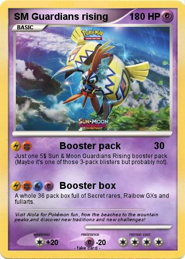 Pokemon SM Guardians rising