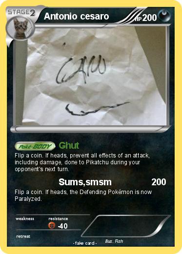Pokemon Antonio cesaro