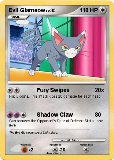 Pokemon Evil Glameow