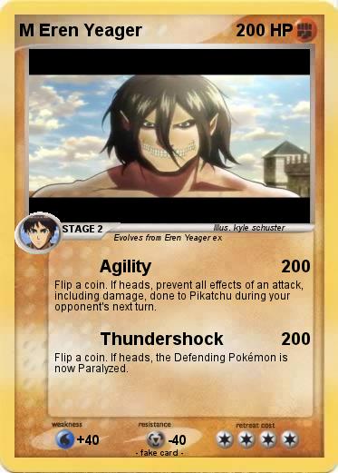 Pokemon M Eren Yeager