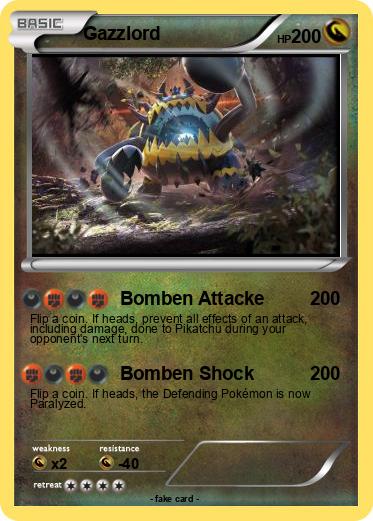 Pokemon Gazzlord