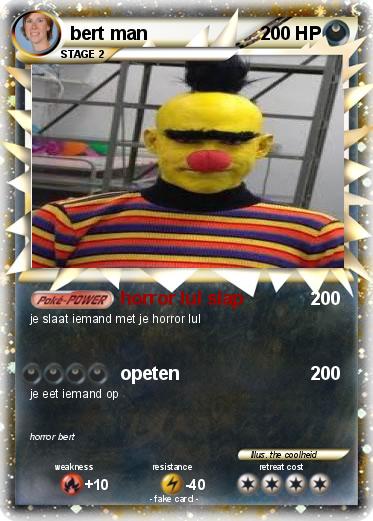 Pokemon bert man