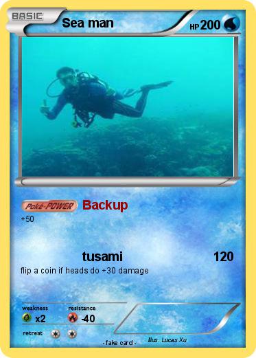 Pokemon Sea man