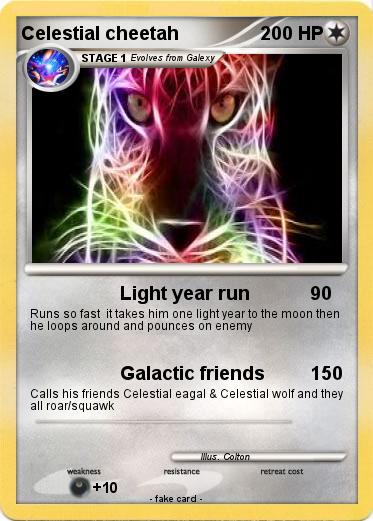 Pokemon Celestial cheetah