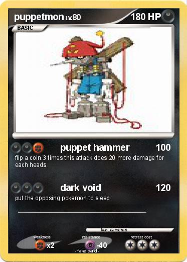 Pokemon puppetmon