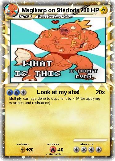 Pokemon Magikarp on Steriods