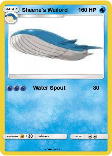 Pokemon Sheena's Wailord