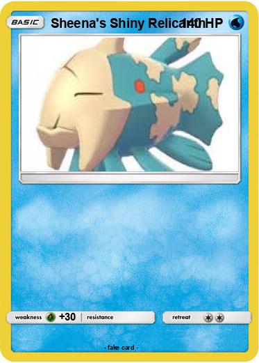 Pokemon Sheena's Shiny Relicanth