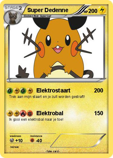 Pokemon Super Dedenne