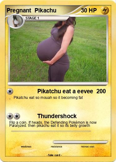 Pokemon Pregnant  Pikachu