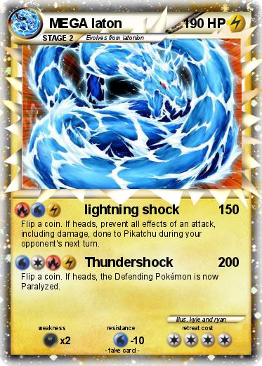 Pokemon MEGA laton