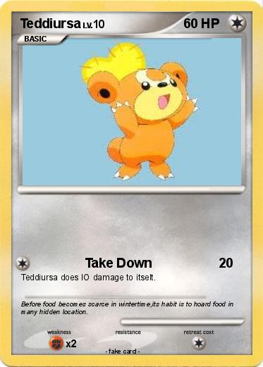 Pokemon Teddiursa