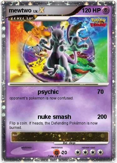 Pokemon mewtwo