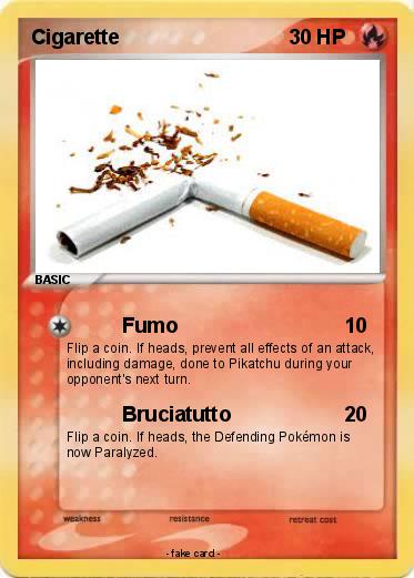 Pokemon Cigarette