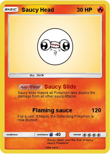 Pokemon Saucy Head