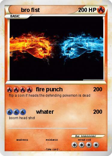 Pokemon bro fist