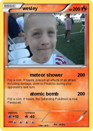 Pokemon wesley