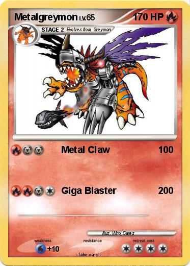 Pokemon Metalgreymon