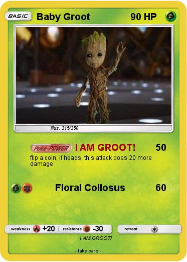 Pokemon Baby Groot