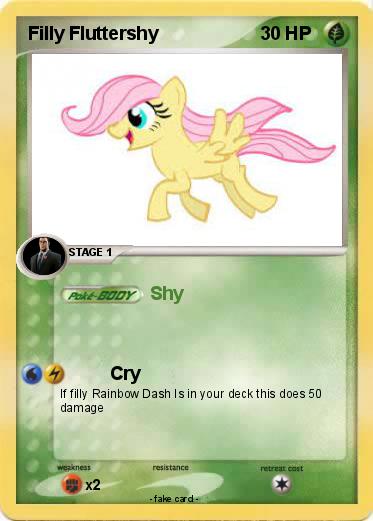 Pokemon Filly Fluttershy