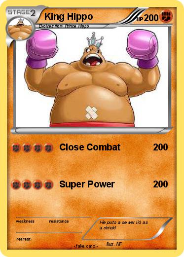 Pokemon King Hippo