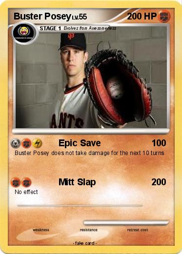Pokemon Buster Posey