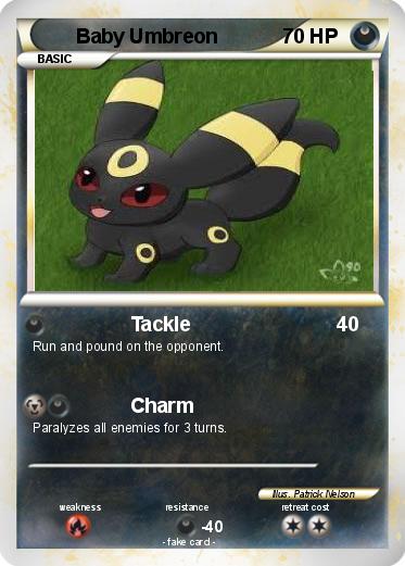 Pokemon Baby Umbreon