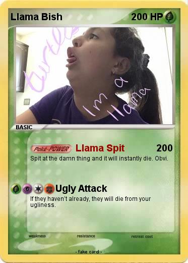 Pokemon Llama Bish