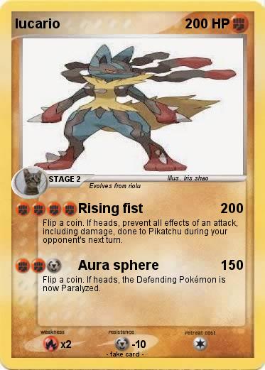 Pokemon lucario