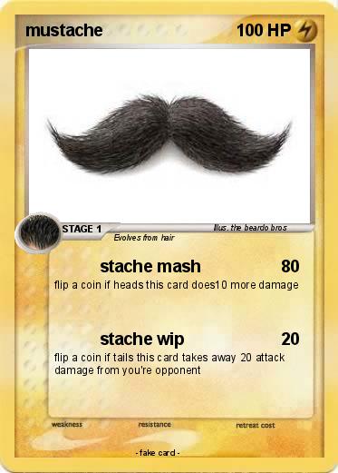 Pokemon mustache