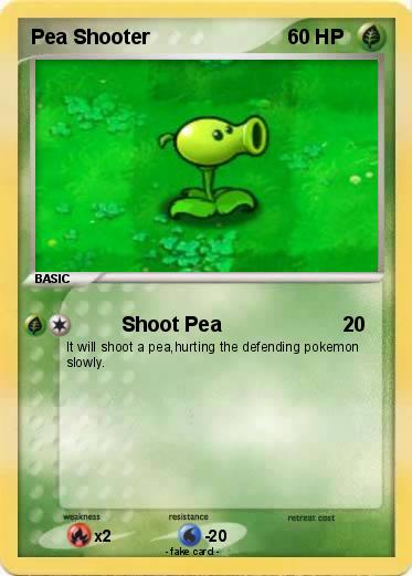 Pokemon Pea Shooter