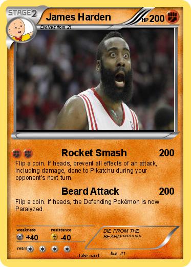 Pokemon James Harden