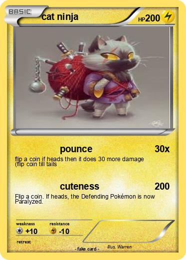 Pokemon cat ninja