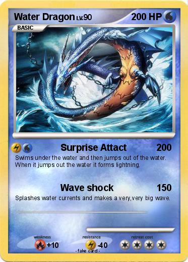 Pokemon Water Dragon