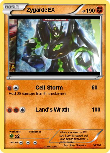 Pokemon ZygardeEX