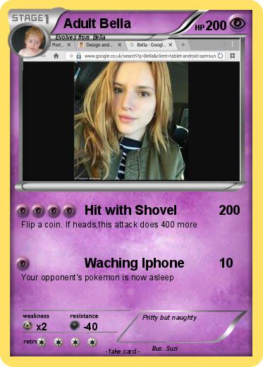 Pokemon Adult Bella