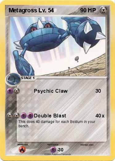 Pokemon Metagross Lv. 54